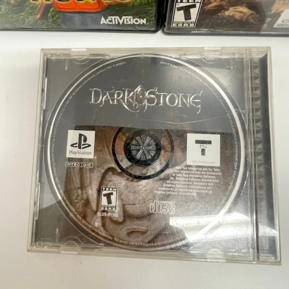 3 Vintage PS2 Ps1 Gems Call of Duty‎ 2 Dangerous Hunts Dark Stone Untested